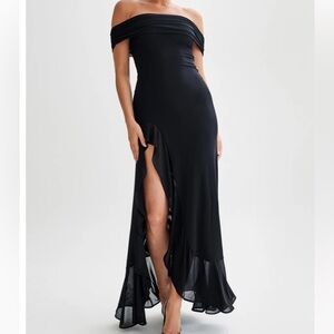 MESHKI off shoulder dress